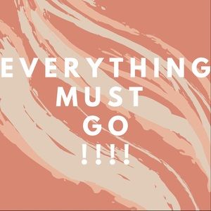 SALE!! EVERYTHING MUST GO! MAKE OFFERS